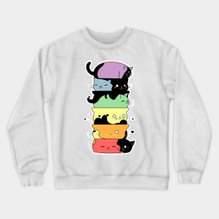 Cat Stack Crewneck Sweatshirt